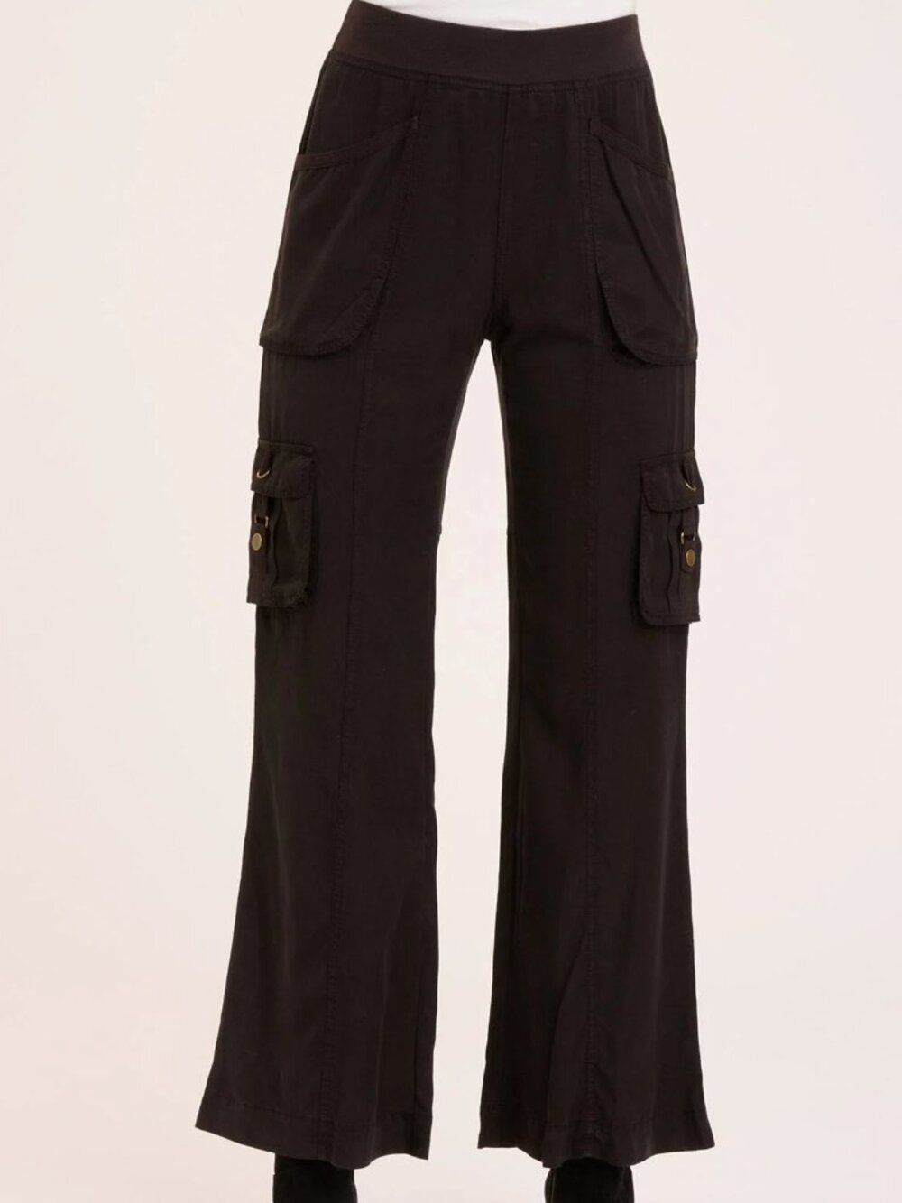XCVI black Washburn cargo pants, size XS